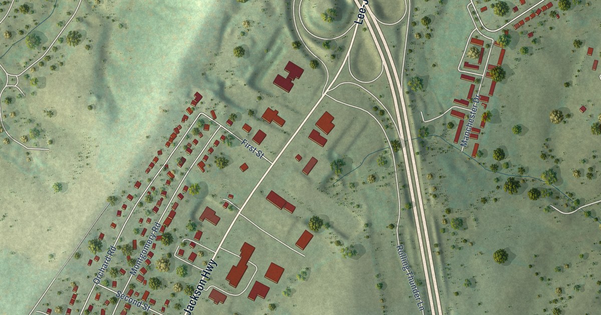 Map of Jolivue, Virginia in 2026