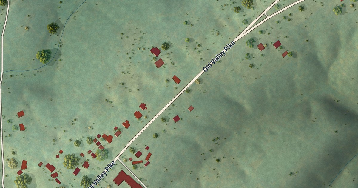 Map of Locust Grove, Virginia in 2026