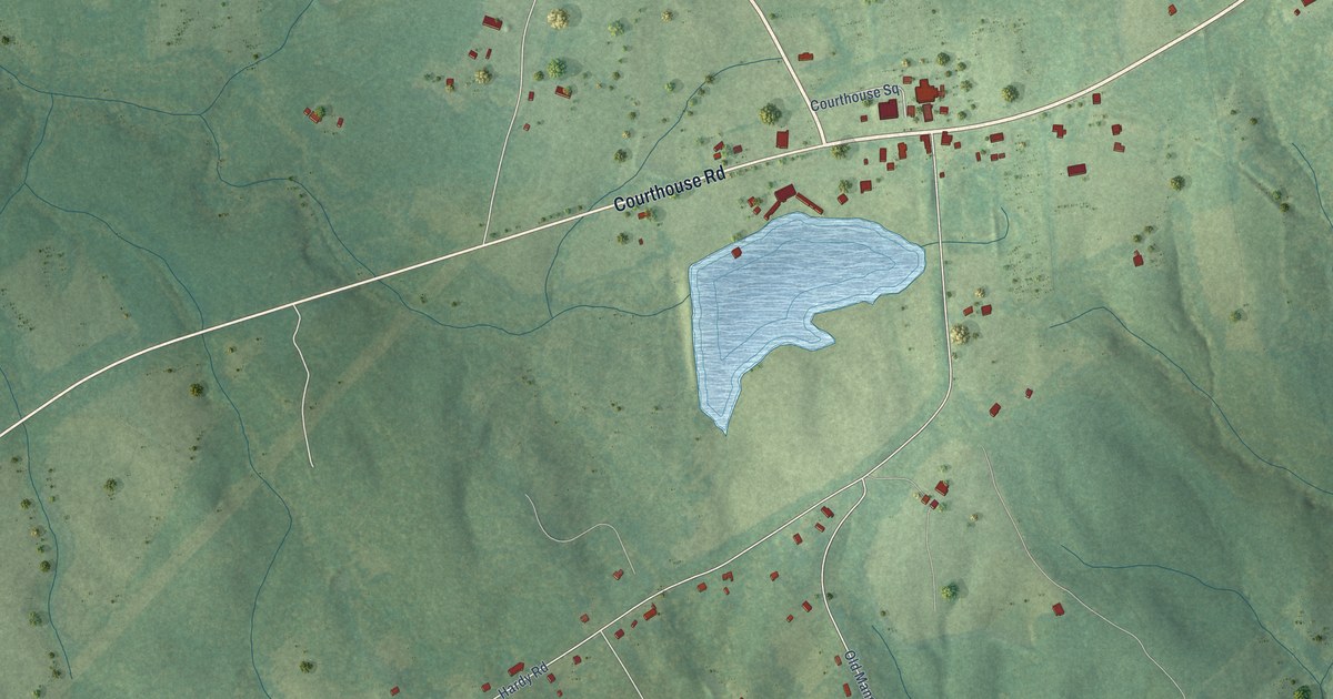 Map of Lunenburg, Virginia in 2026