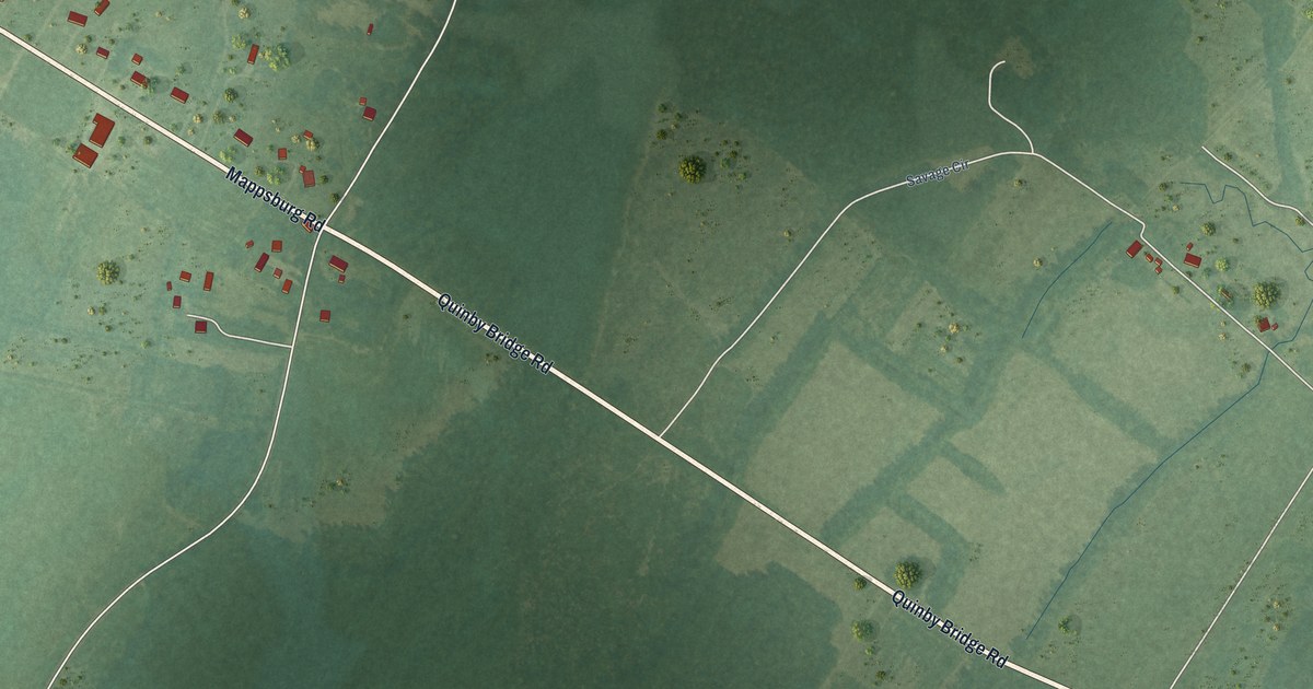 Map of Mappsburg, Virginia in 2026