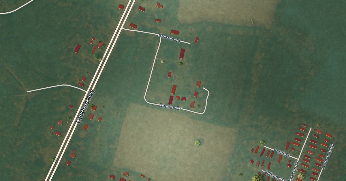 Map of Mappsville, Virginia in 2026