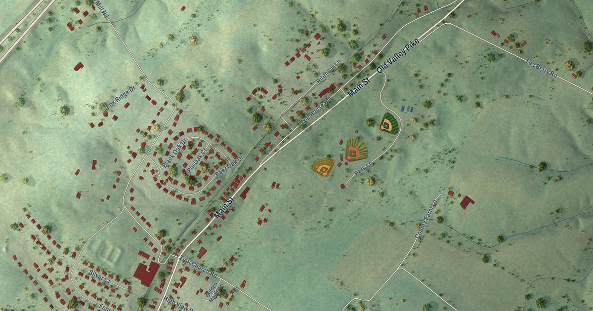 Map of Maurertown, Virginia in 2026
