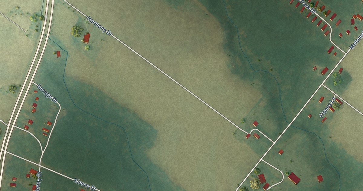 Map of Metompkin, Virginia in 2026