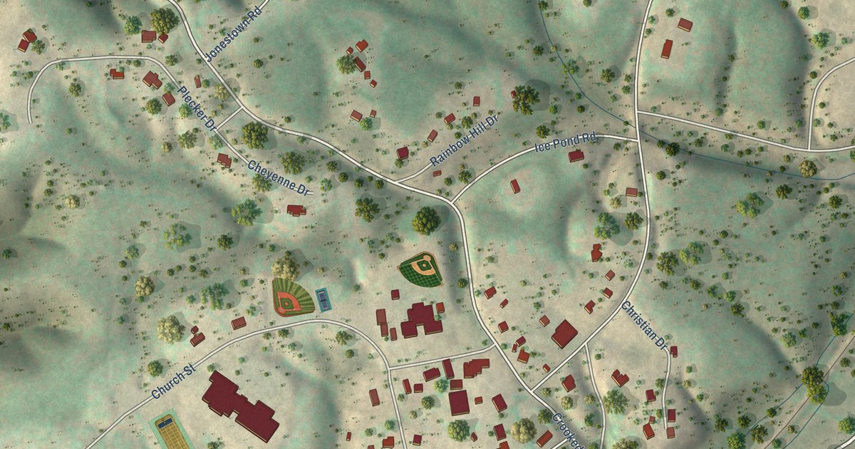 Map of Millboro, Virginia in 2026