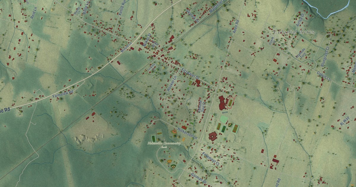 Map of Nokesville, Virginia in 2026