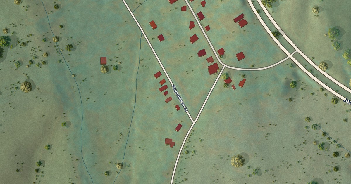 Map of Paris, Virginia in 2026