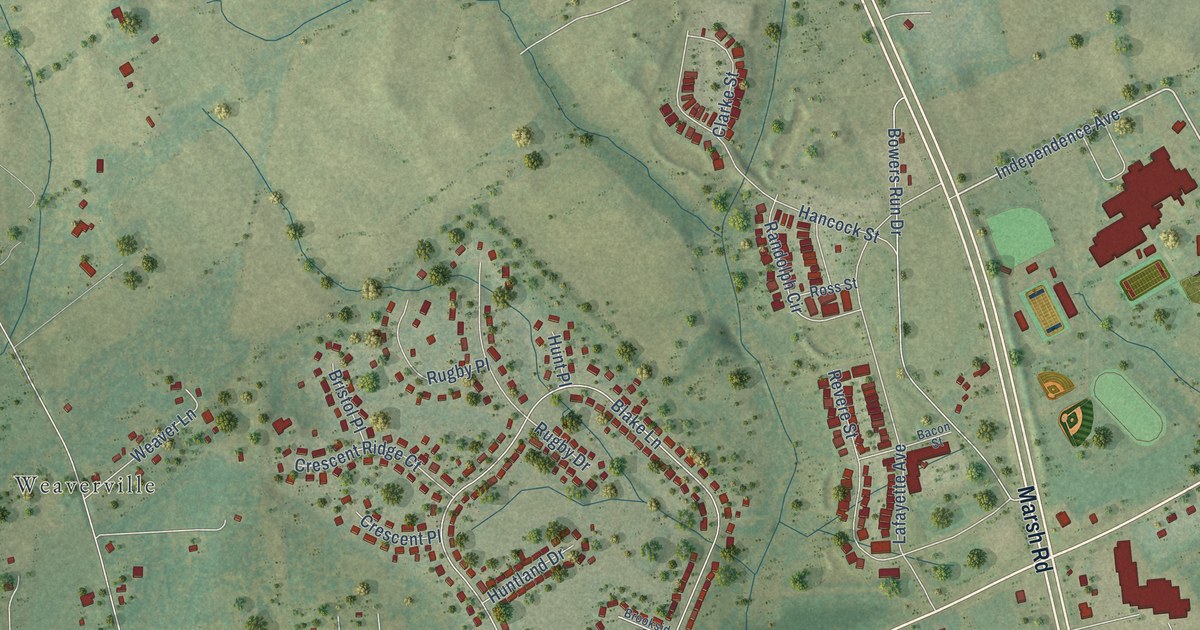 Map of Bealeton, Virginia in 2026