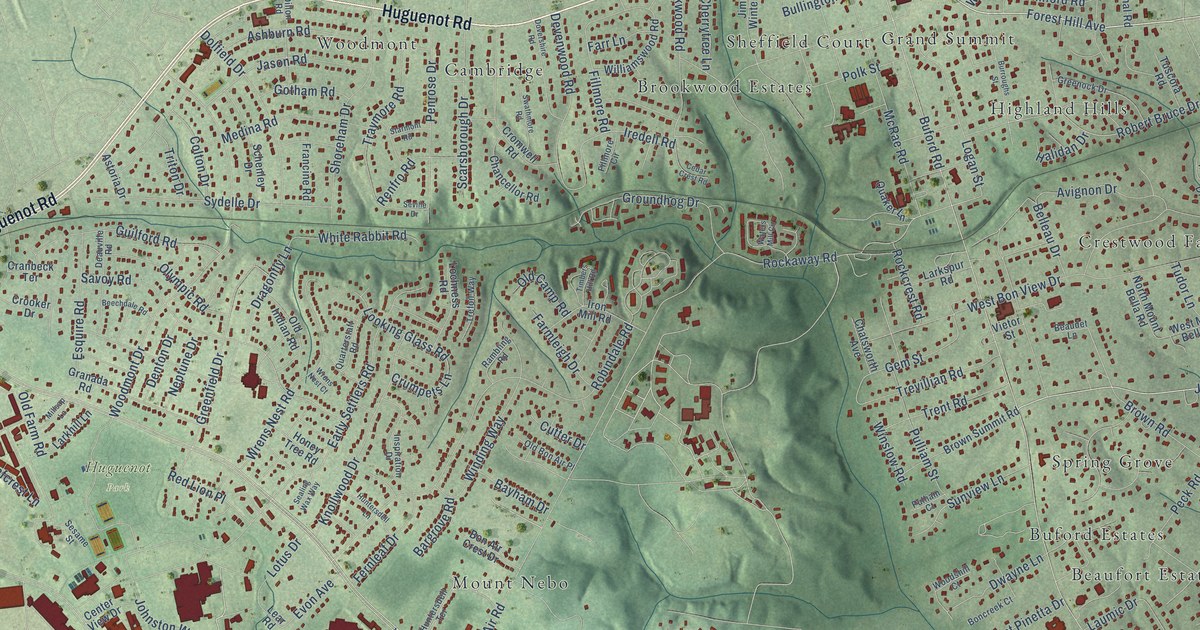 Map of Bon Air, Virginia in 2026