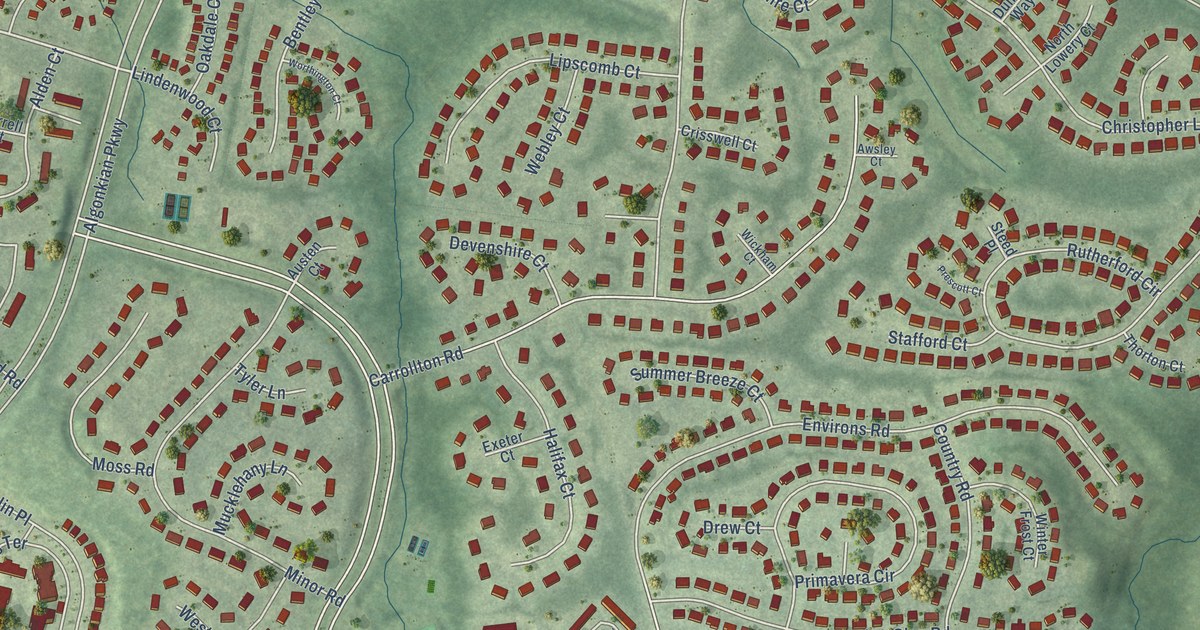 Map of Countryside, Virginia in 2026