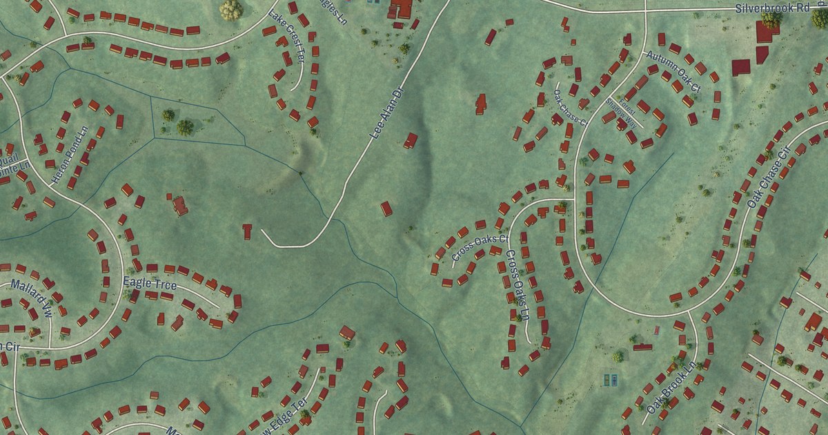 Map of Crosspointe, Virginia in 2026