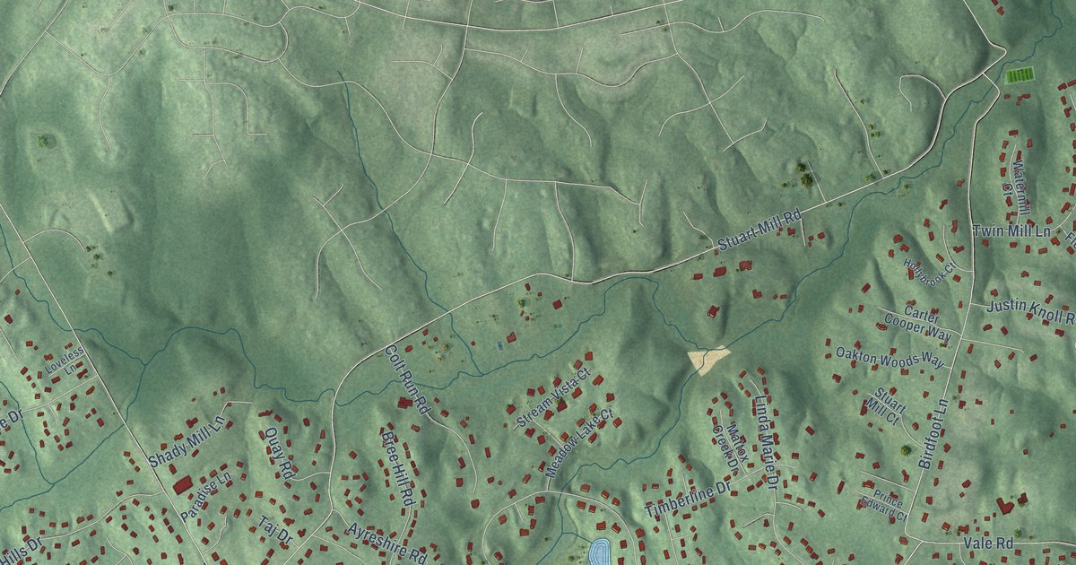 Map of Difficult Run, Virginia in 2026
