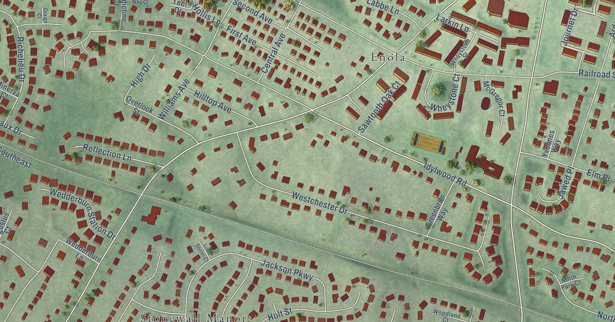 Map of Dunn Loring, Virginia in 2026