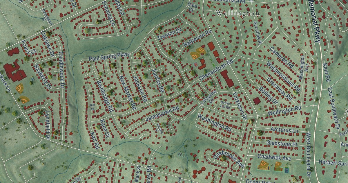 Map of Fort Hunt, Virginia in 2026