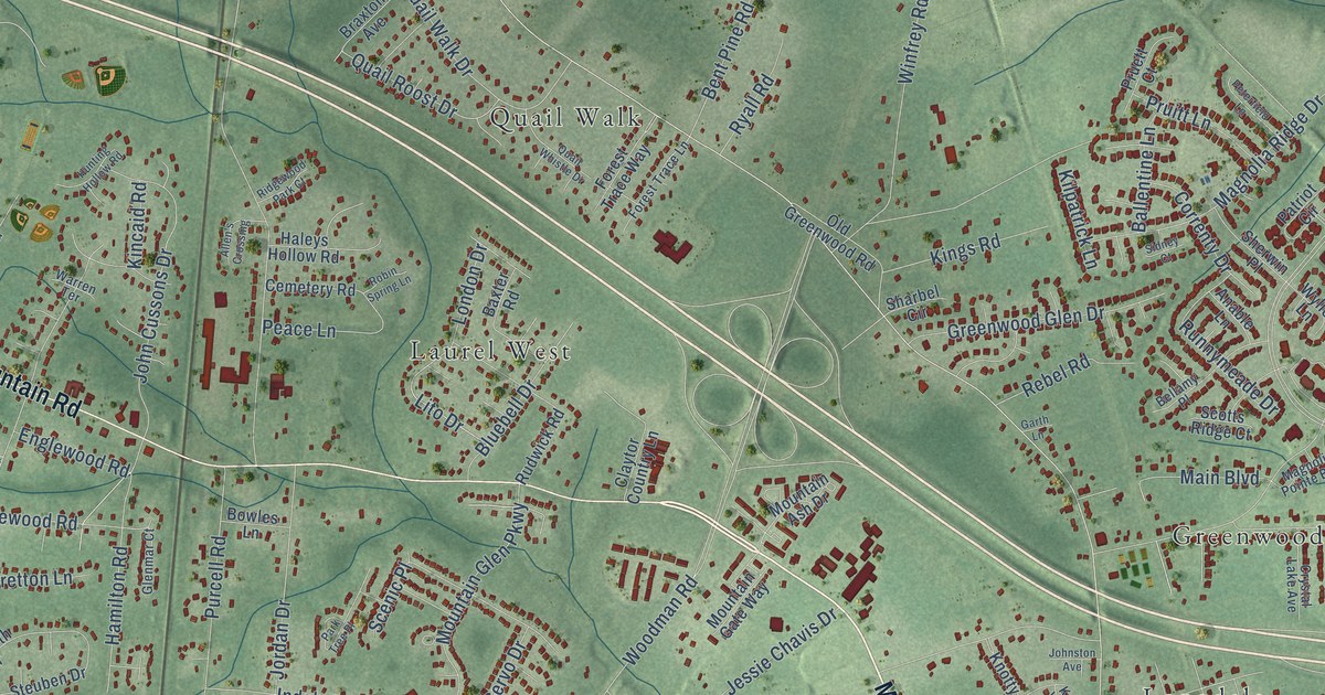 Map of Glen Allen, Virginia in 2026