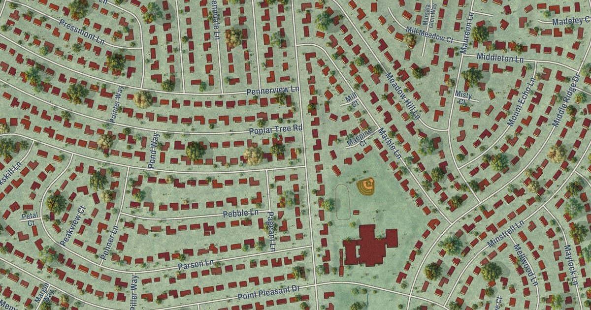 Map of Greenbriar, Virginia in 2026