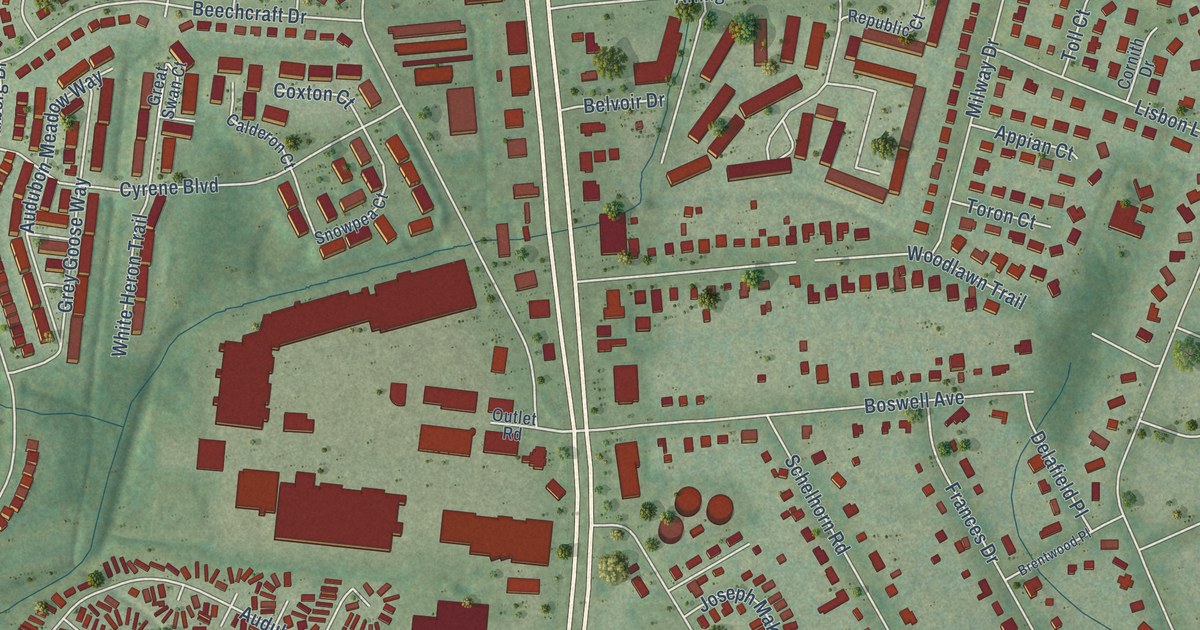 Map of Hybla Valley, Virginia in 2026