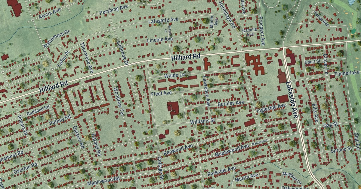 Map of Lakeside, Virginia in 2026