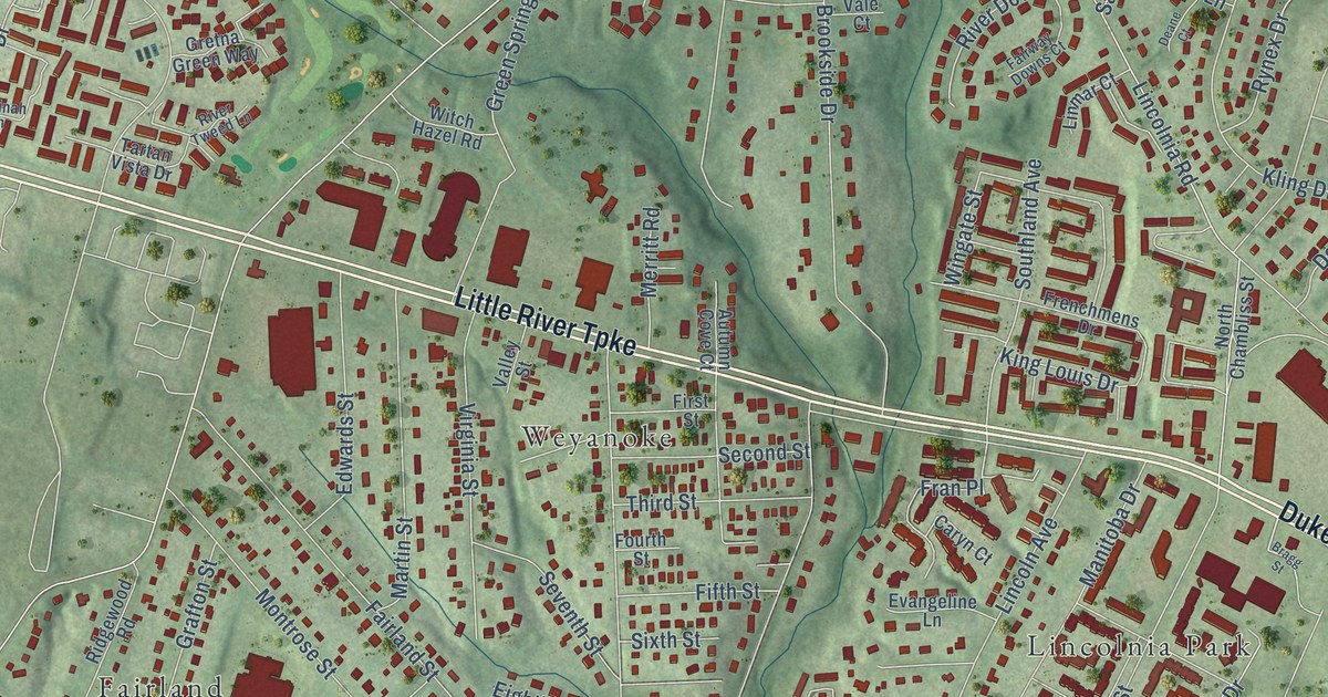 Map of Lincolnia, Virginia in 2026