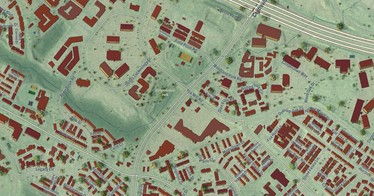 Map of McNair, Virginia in 2026