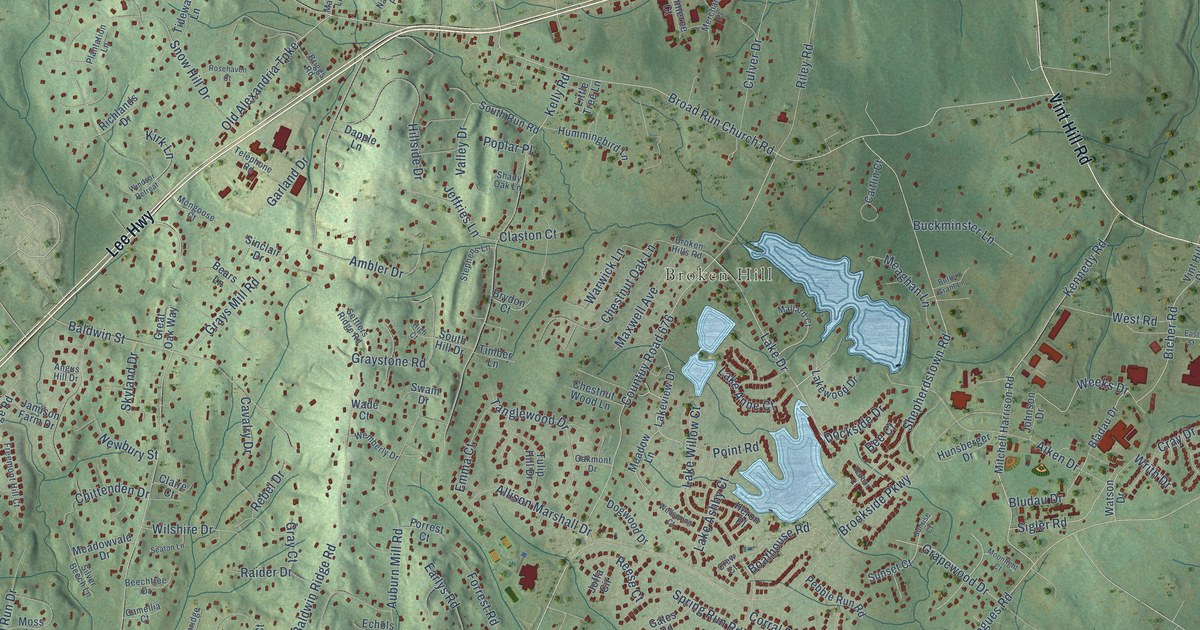Map of New Baltimore, Virginia in 2026