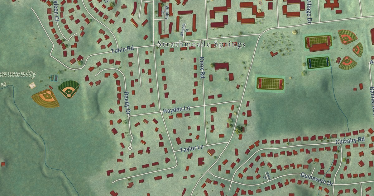 Map of Woodburn, Virginia in 2026