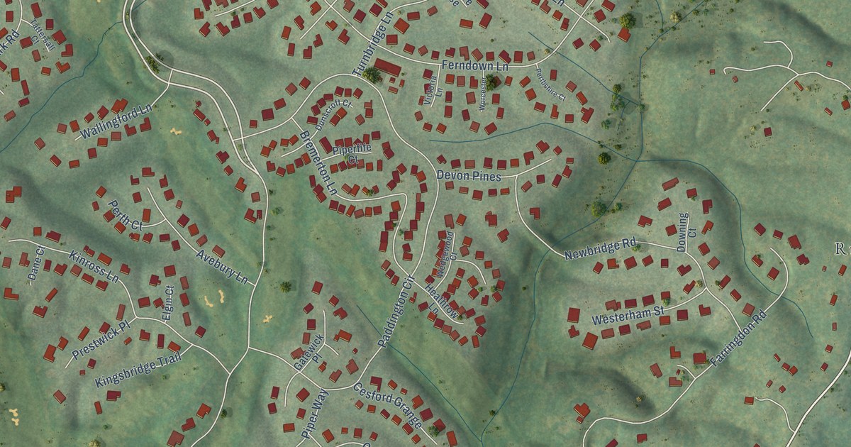 Map of Rivanna, Virginia in 2026