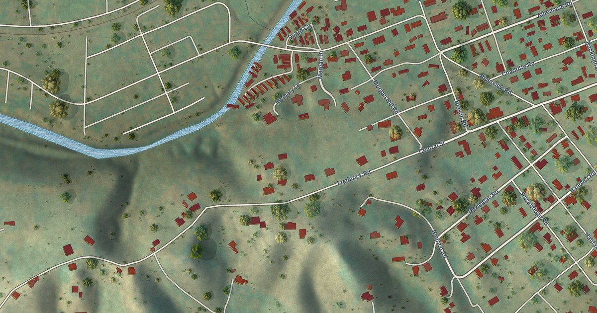 Map of Riverview, Virginia in 2026