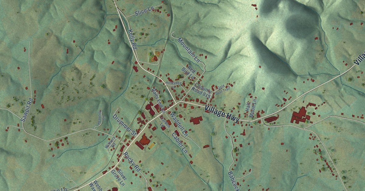 Map of Rustburg, Virginia in 2026