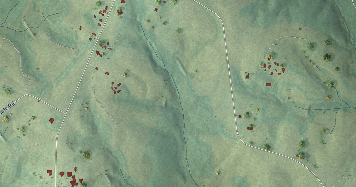 Map of Union Level, Virginia in 2026
