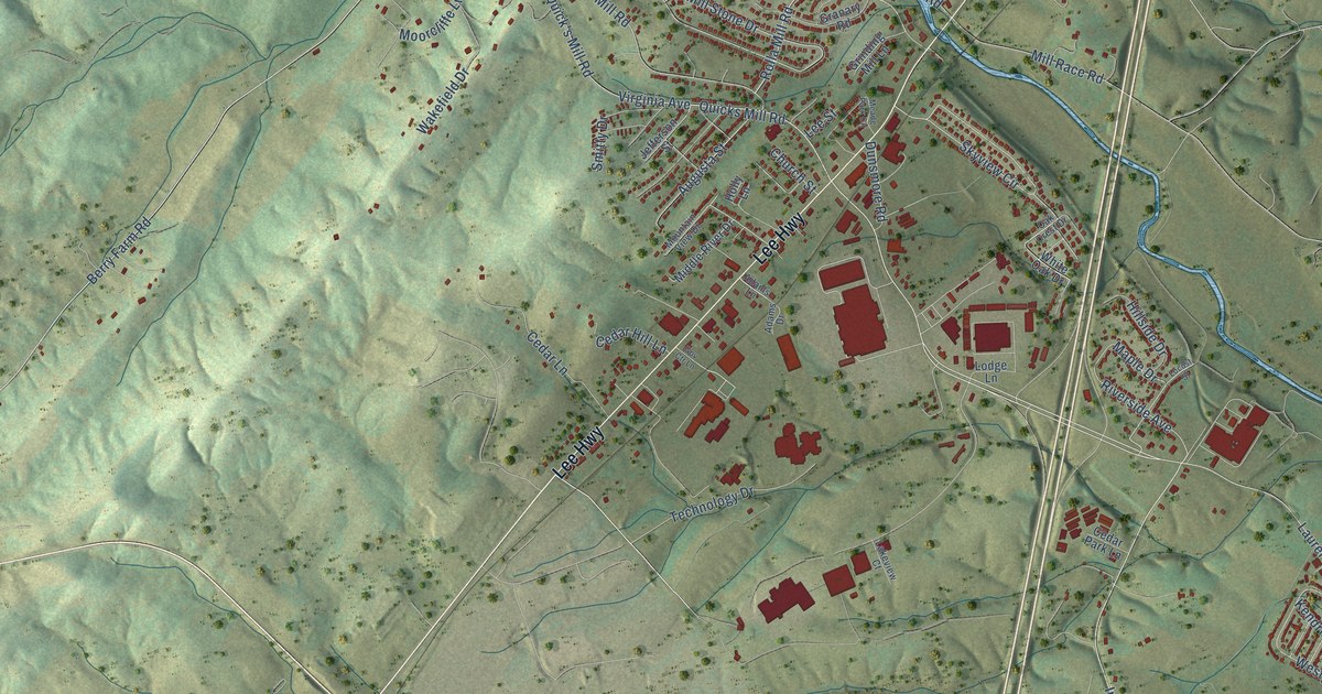 Map of Verona, Virginia in 2026