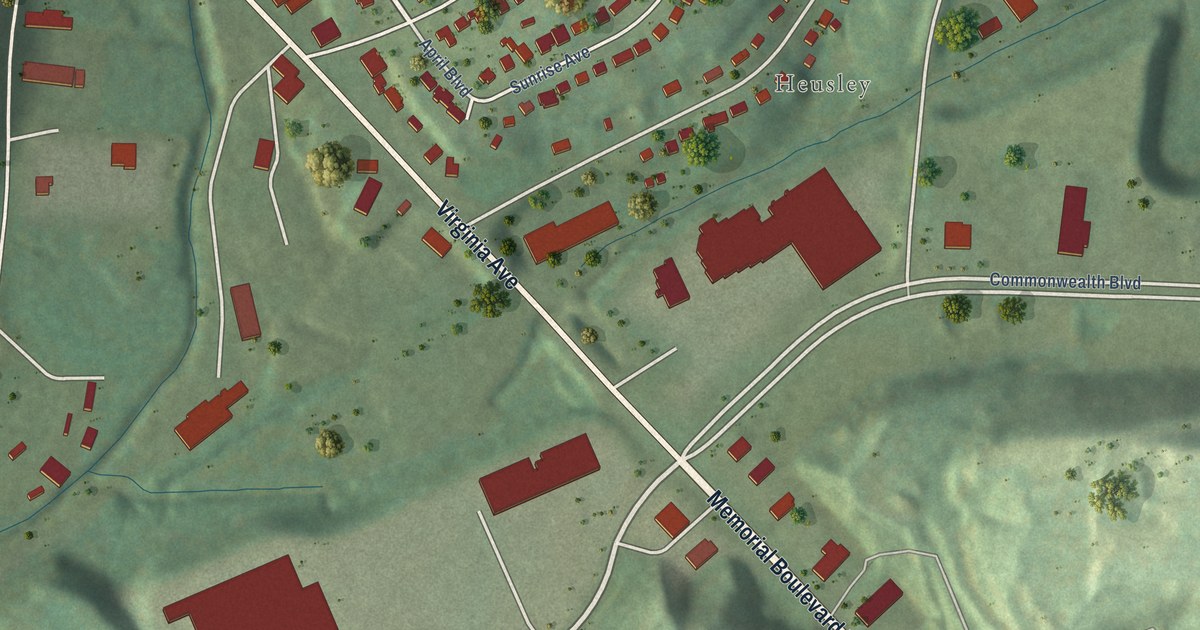 Map of Villa Heights, Virginia in 2026