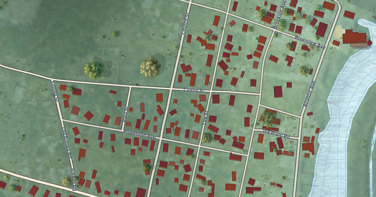 Map of Wachapreague, Virginia in 2026