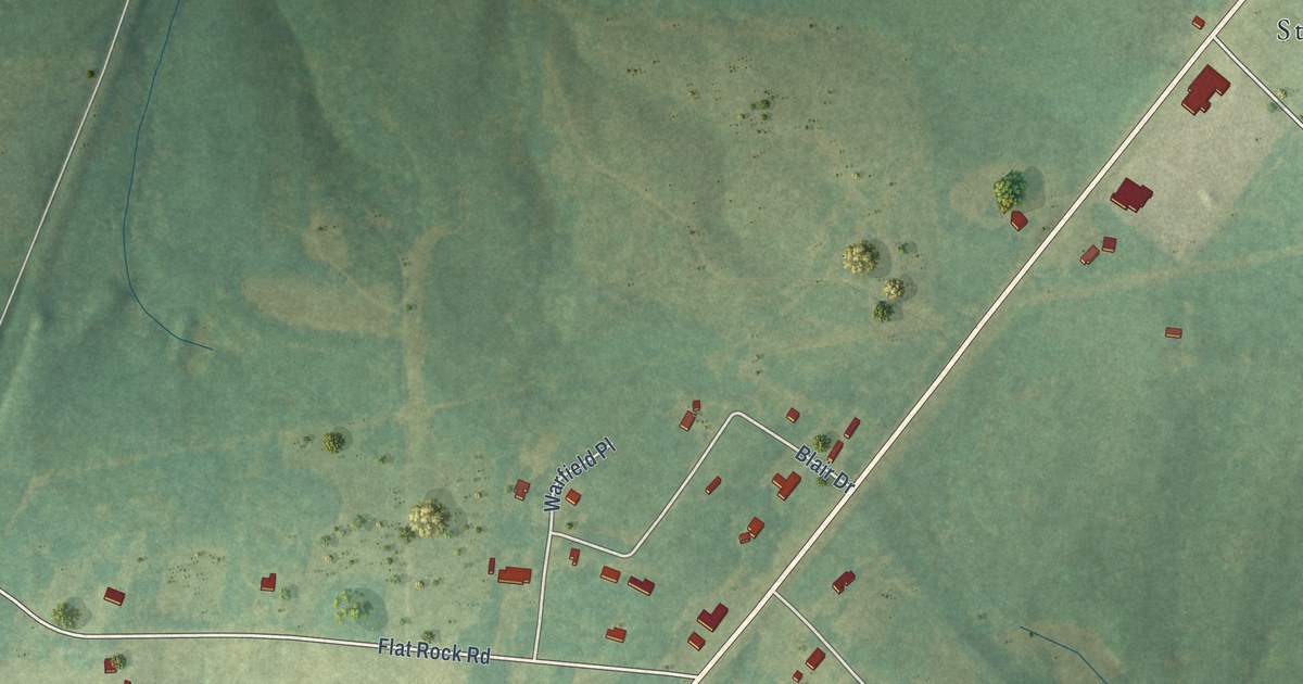 Map of Warfield, Virginia in 2026