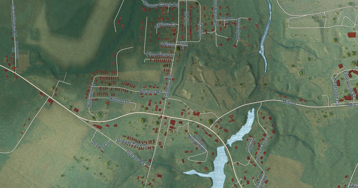 Map of Wattsville, Virginia in 2026