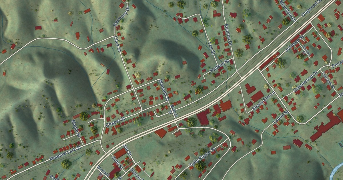 Map of Weber City, Virginia in 2026
