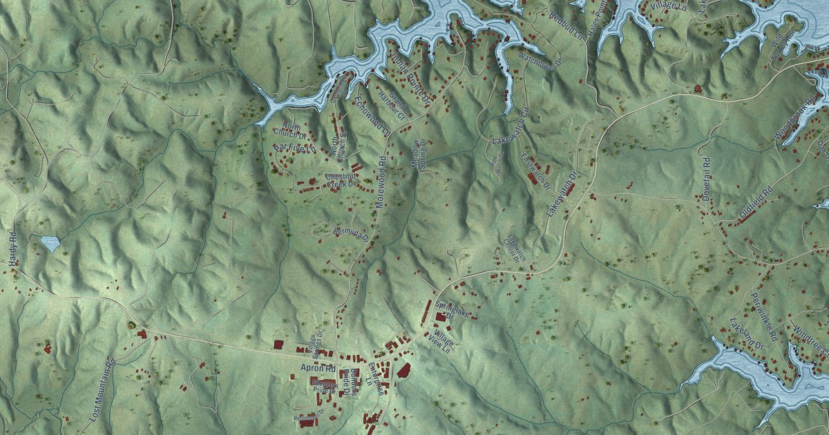 Map of Westlake Corner, Virginia in 2026