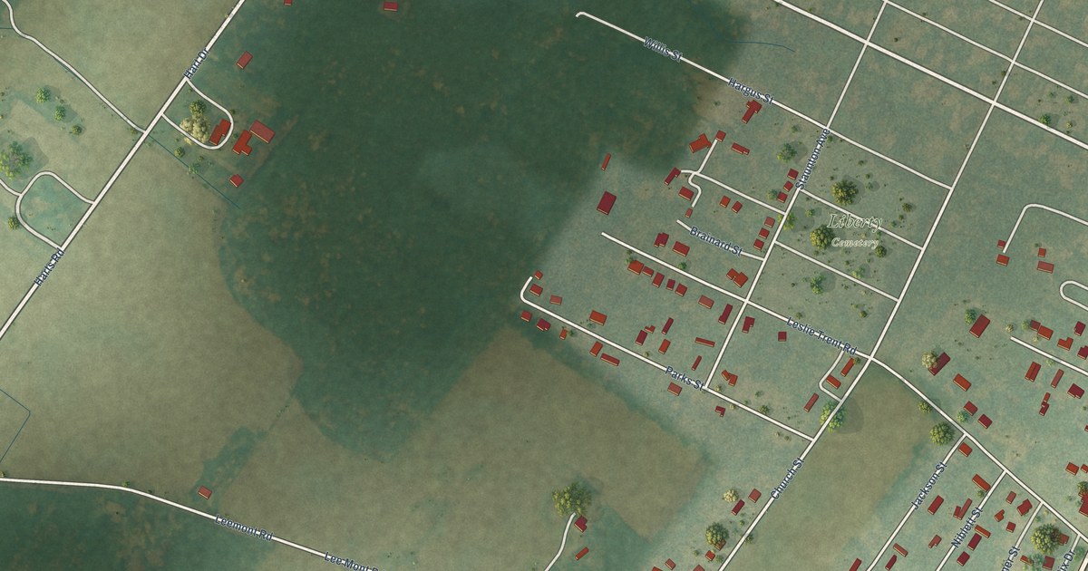 Map of Whitesville, Virginia in 2026