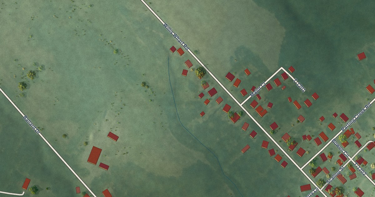 Map of Willis Wharf, Virginia in 2026
