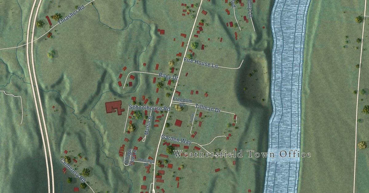 Map of Ascutney, Vermont in 2026