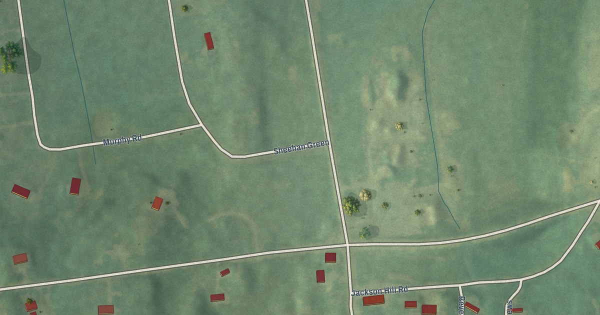 Detailed Map of East Charlotte, Vermont
