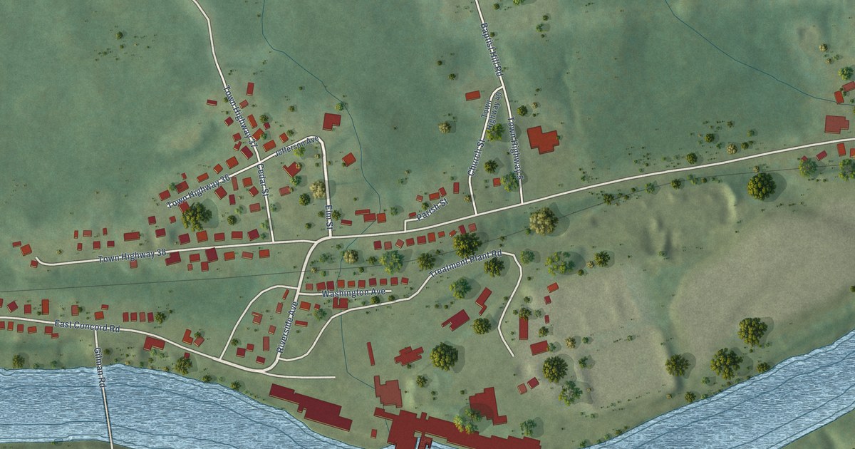 Map of Gilman, Vermont in 2026