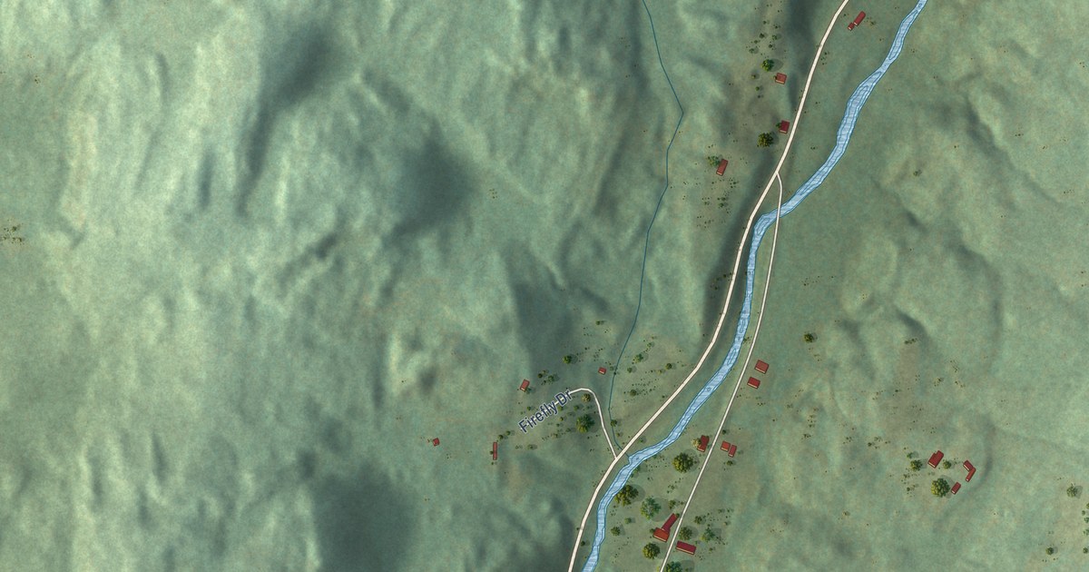 Detailed Map of Greensboro Bend, Vermont