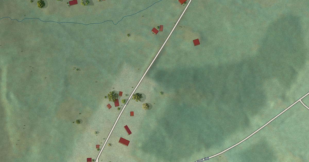 Detailed Map of Jericho Center, Vermont