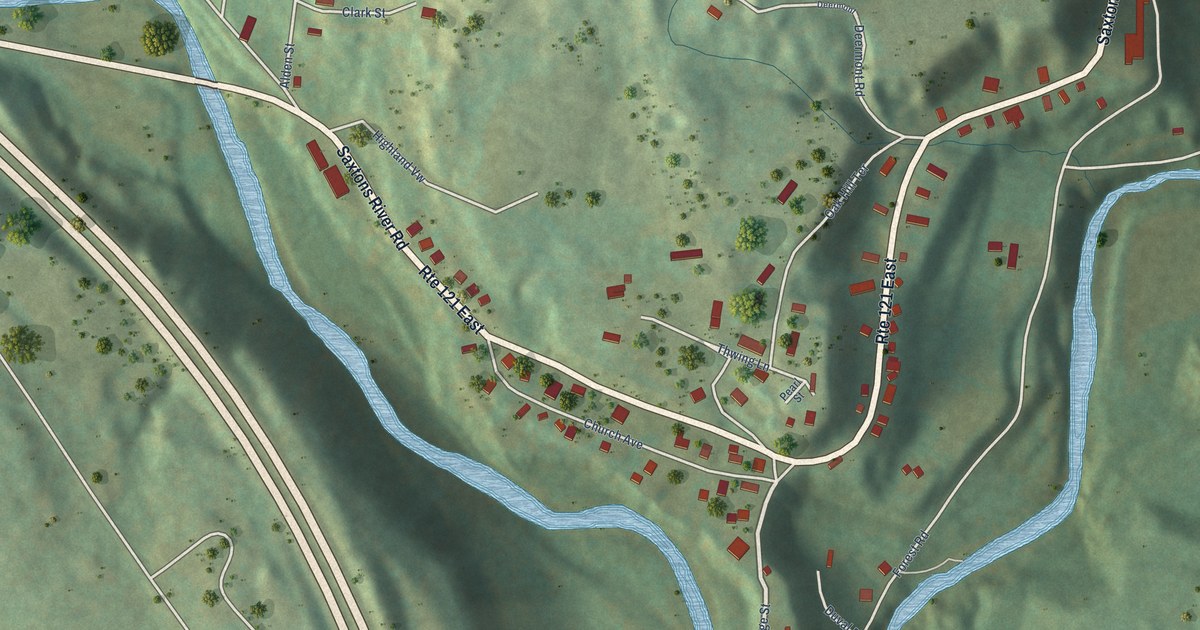 Map of North Westminster, Vermont in 2026