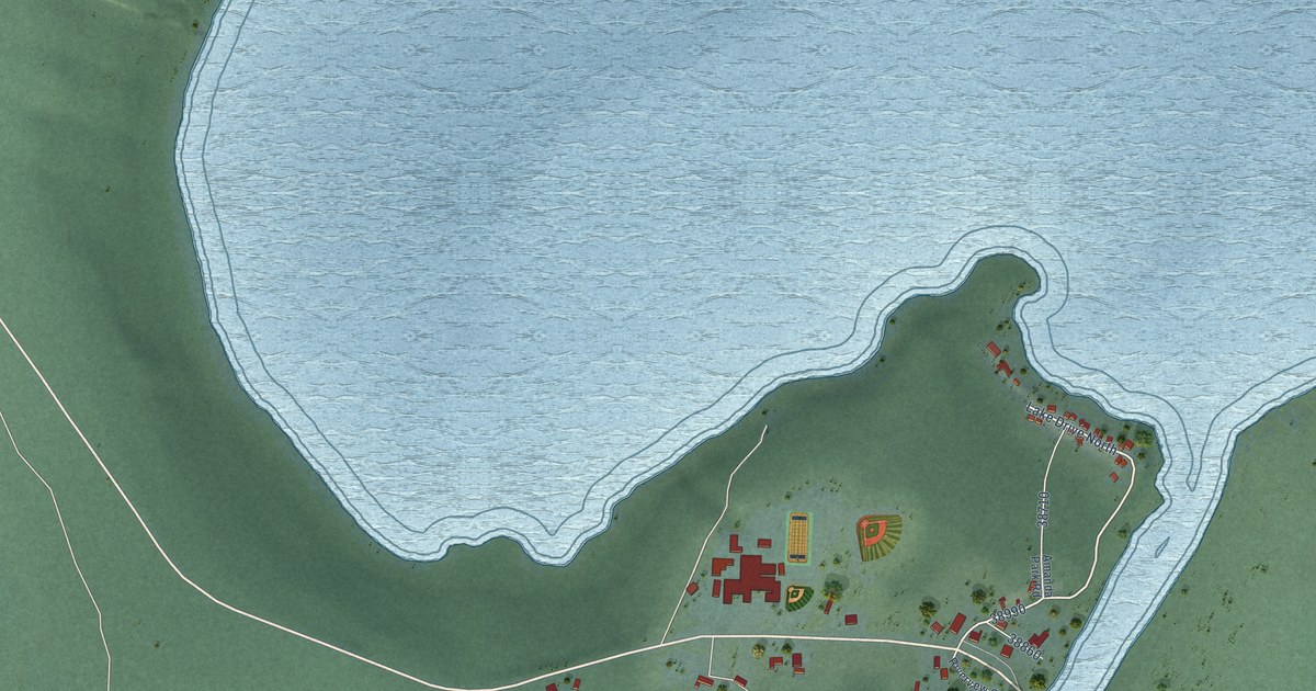 Detailed Map of Amanda Park, Washington