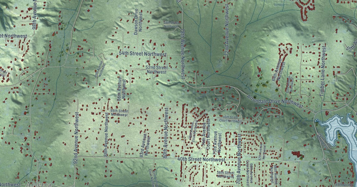 Map of Artondale, Washington in 2026