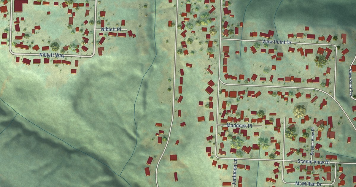 Map of Beacon Hill, Washington in 2026