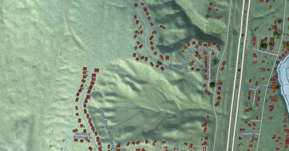 Map of Chico, Washington in 2026