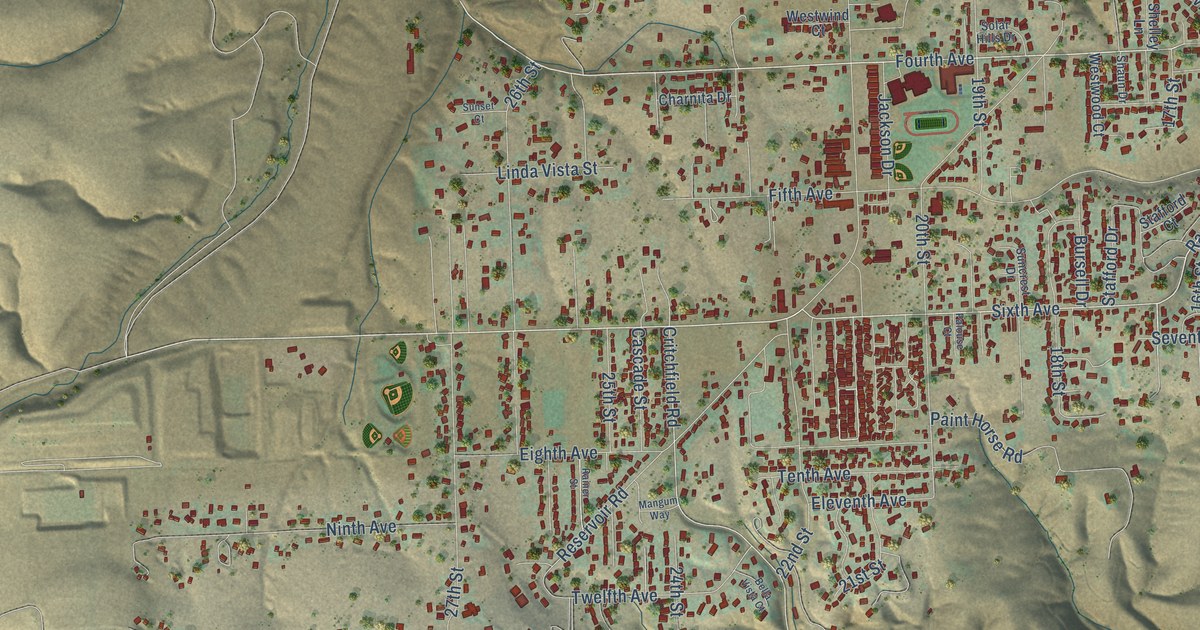 Map of Clarkston Heights-Vineland, Washington in 2026