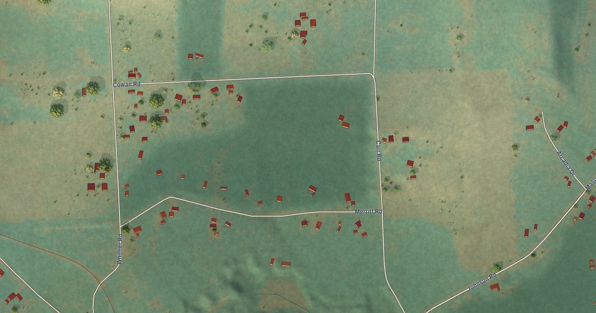 Map of Clayton, Washington in 2026